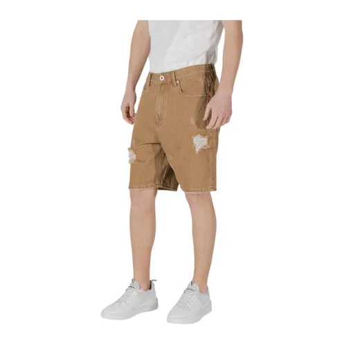 Shorts > Denim Shorts - - Gianni Lupo - Modalova