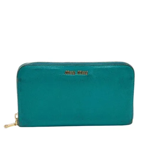 Pre-owned > Pre-owned Accessories > Pre-owned Wallets - - Miu Miu Pre-owned - Modalova