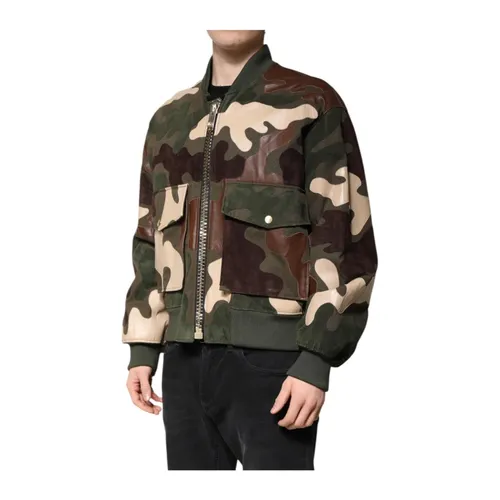 Jackets > Bomber Jackets - - Dolce & Gabbana - Modalova