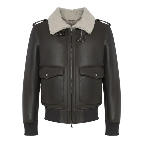 Jackets > Leather Jackets - - Franzese Collection - Modalova