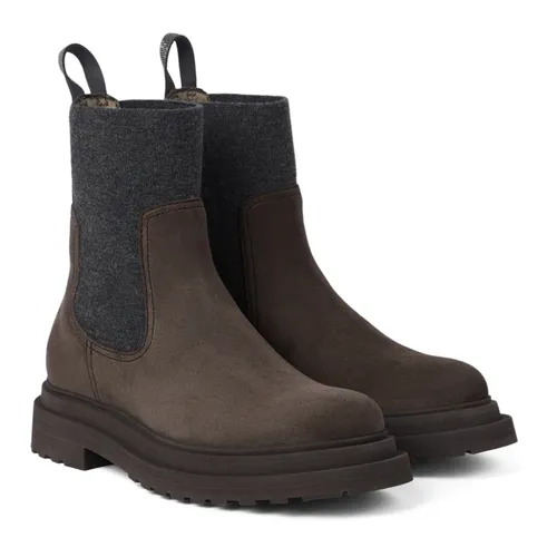 Shoes > Boots > Chelsea Boots - - Brunello Cucinelli - Modalova