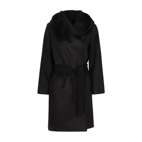 Coats > Belted Coats - - Max Mara Studio - Modalova