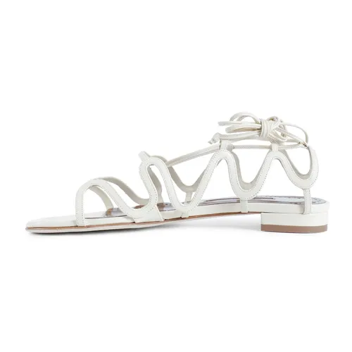 Shoes > Sandals > Flat Sandals - - Manolo Blahnik - Modalova