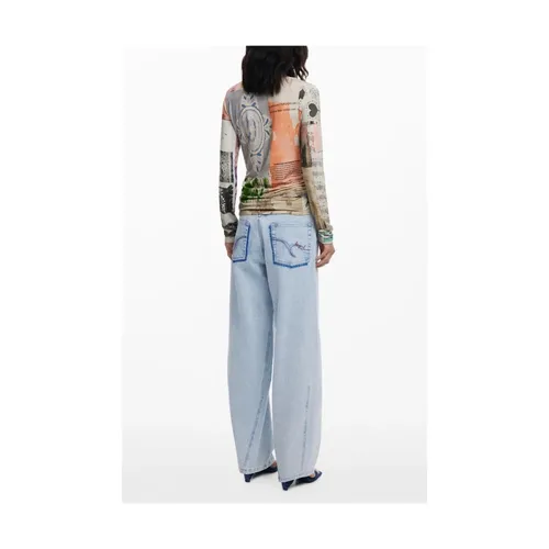 Tops > Long Sleeve Tops - - Desigual - Modalova