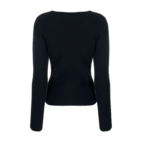 Knitwear > V-neck Knitwear - - Semicouture - Modalova