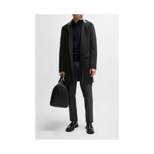 Coats > Single-Breasted Coats - - Hugo - Modalova