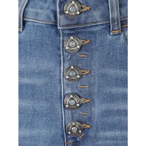 Jeans > Cropped Jeans - - Dondup - Modalova