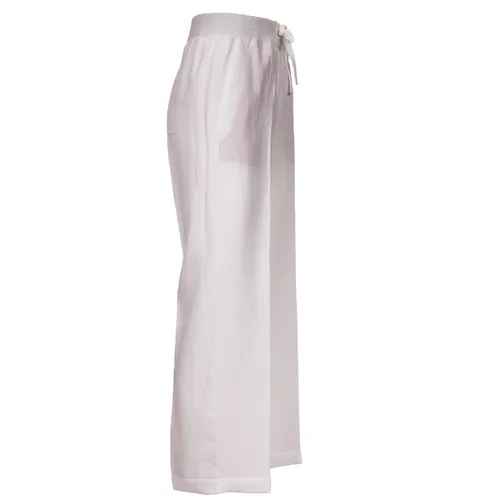 Trousers > Wide Trousers - - Le Tricot Perugia - Modalova