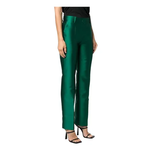 Trousers > Straight Trousers - - Alberta Ferretti - Modalova