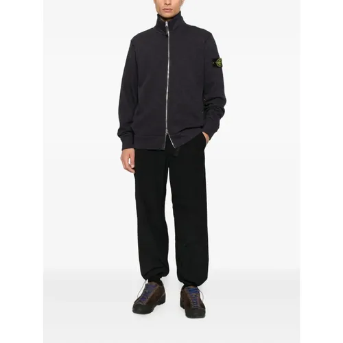 Sweatshirts & Hoodies > Zip-throughs - - Stone Island - Modalova