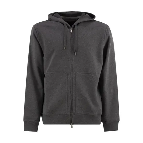 Sweatshirts & Hoodies > Zip-throughs - - Brunello Cucinelli - Modalova