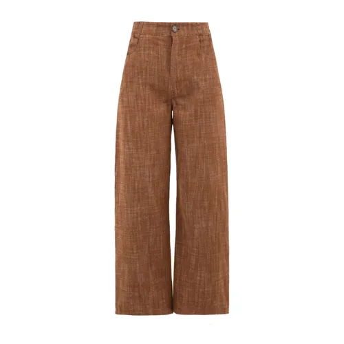 Trousers > Wide Trousers - - Attic and Barn - Modalova