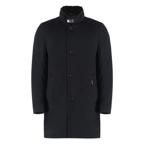 Coats > Single-Breasted Coats - - Moorer - Modalova