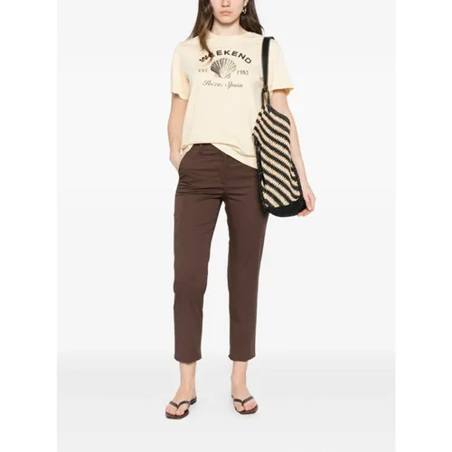 Trousers > Cropped Trousers - - Weekend Max Mara - Modalova