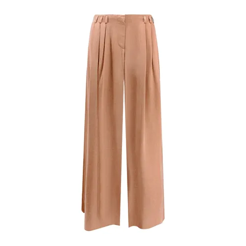 Trousers > Wide Trousers - - Giorgio Armani - Modalova