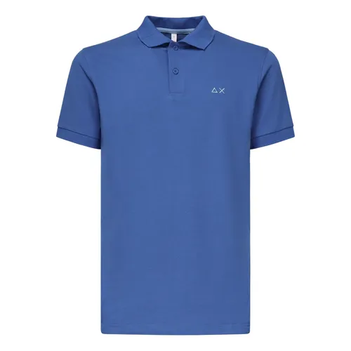 Sun68 - Tops > Polo Shirts - Blue - Sun68 - Modalova