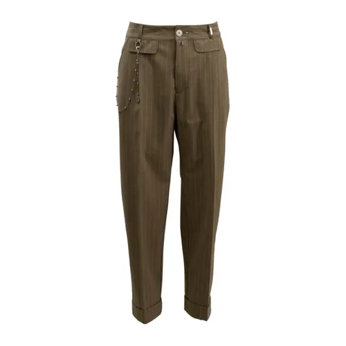 Trousers > Straight Trousers - - High - Modalova