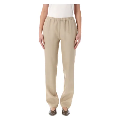 Trousers > Straight Trousers - - Loulou Studio - Modalova