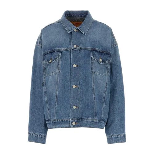Jackets > Denim Jackets - - Magliano - Modalova