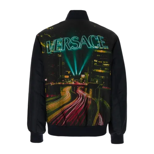 Jackets > Bomber Jackets - - Versace - Modalova