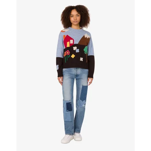 Knitwear > Round-neck Knitwear - - Moschino - Modalova