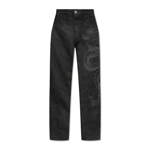 Jeans > Straight Jeans - - Balmain - Modalova