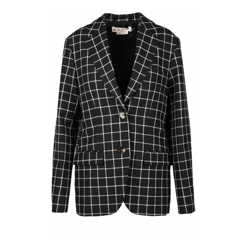 Marni - Jackets > Blazers - Black - Marni - Modalova