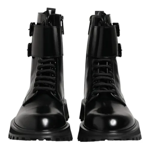 Shoes > Boots > Lace-up Boots - - Dolce & Gabbana - Modalova