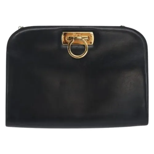 Pre-owned > Pre-owned Bags > Pre-owned Clutches - - Salvatore Ferragamo Pre-owned - Modalova