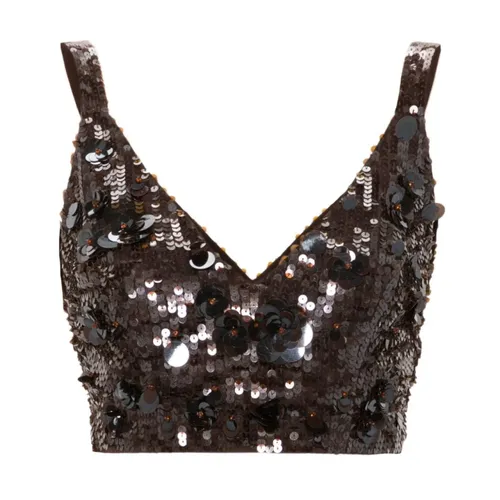 Tops > Sleeveless Tops - - P.a.r.o.s.h. - Modalova