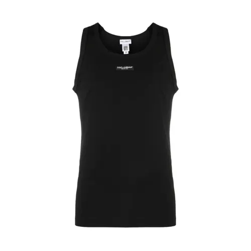 Tops > Sleeveless Tops - - Dolce & Gabbana - Modalova
