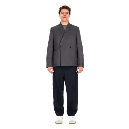 Kenzo - Jackets > Blazers - Gray - Kenzo - Modalova