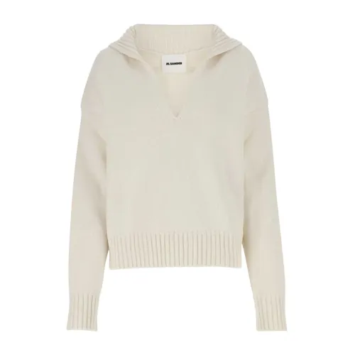 Knitwear > V-neck Knitwear - - Jil Sander - Modalova
