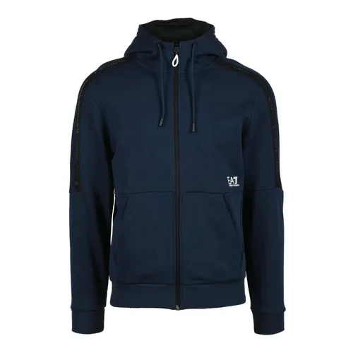 Sweatshirts & Hoodies > Zip-throughs - - Emporio Armani EA7 - Modalova