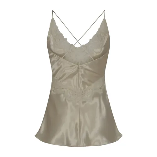 Tops > Sleeveless Tops - - Alberta Ferretti - Modalova