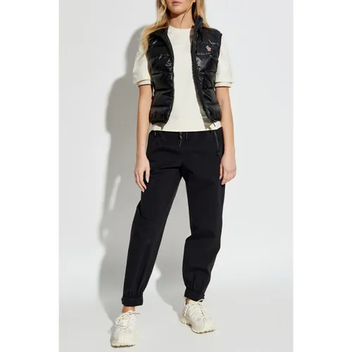 Moncler - Tops > T-Shirts - Beige - Moncler - Modalova