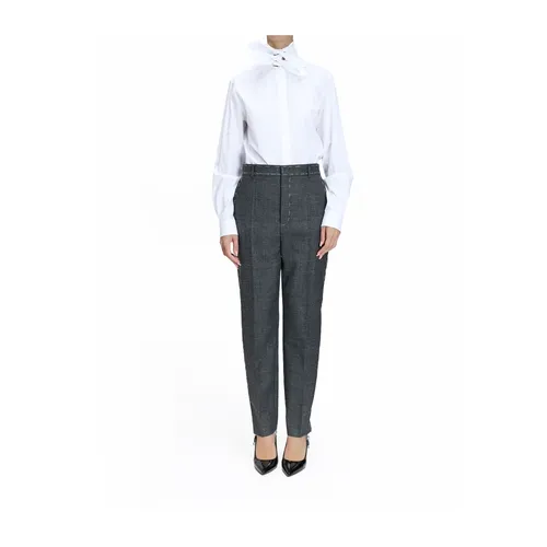 Trousers > Slim-fit Trousers - - Moschino - Modalova