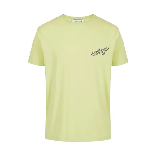 Iceberg - Tops > T-Shirts - Green - Iceberg - Modalova