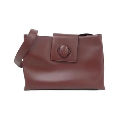 Pre-owned > Pre-owned Bags > Pre-owned Shoulder Bags - - Cartier Vintage - Modalova
