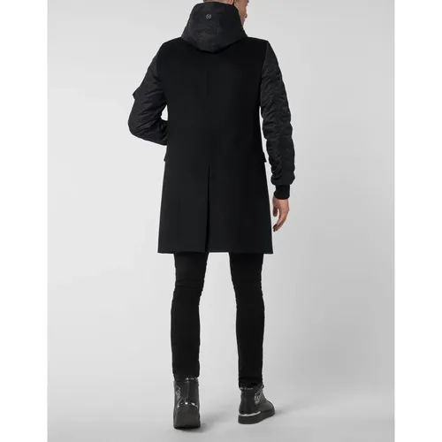 Coats > Single-Breasted Coats - - Philipp Plein - Modalova