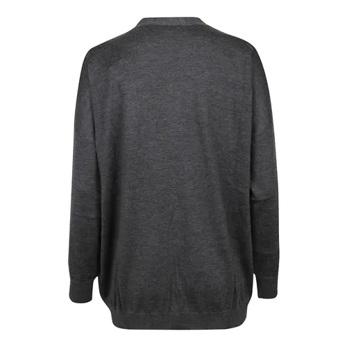 Knitwear > V-neck Knitwear - - Brunello Cucinelli - Modalova