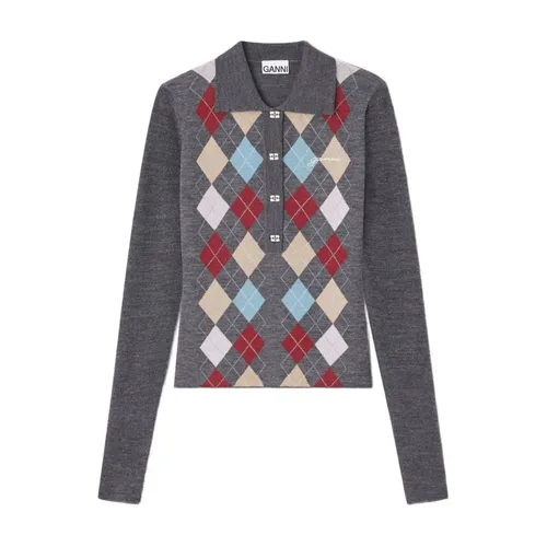 Knitwear > Round-neck Knitwear - - Ganni - Modalova