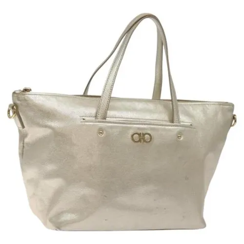 Pre-owned > Pre-owned Bags > Pre-owned Tote Bags - - Salvatore Ferragamo Pre-owned - Modalova