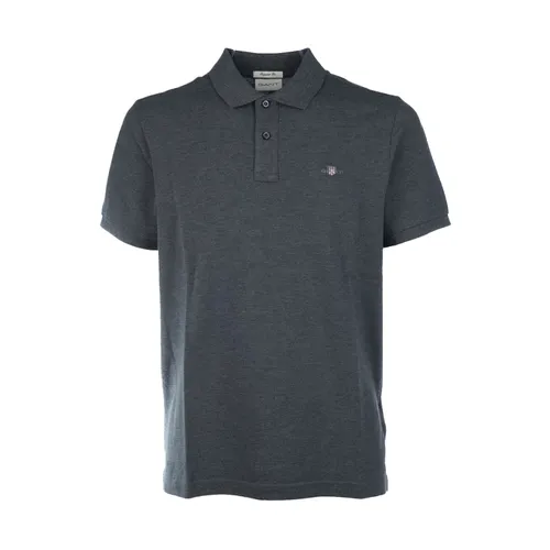 Gant - Tops > Polo Shirts - Gray - Gant - Modalova