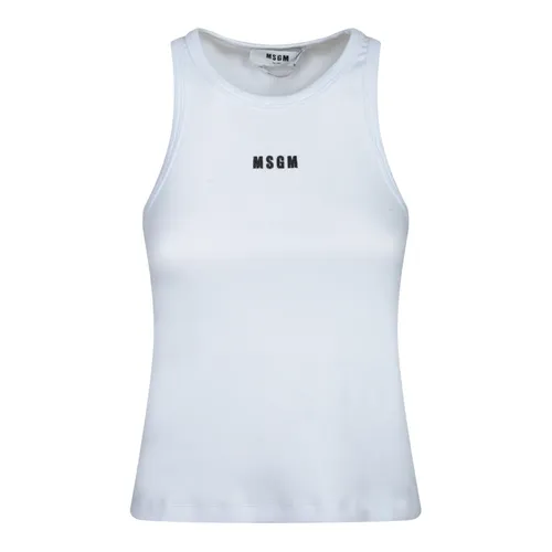 Tops > Sleeveless Tops - - Msgm - Modalova