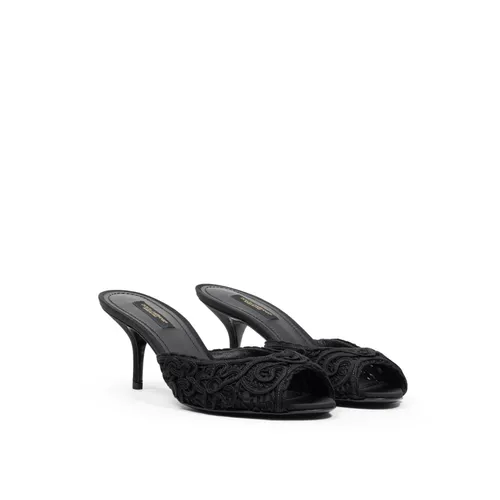 Shoes > Heels > Heeled Mules - - Dolce & Gabbana - Modalova