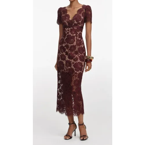 Dresses > Day Dresses > Midi Dresses - - Self Portrait - Modalova