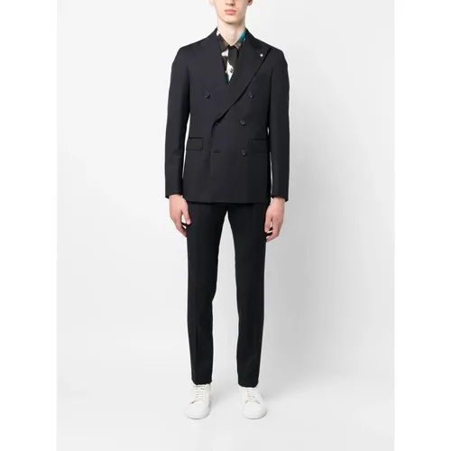 Suits > Suit Sets > Double Breasted Suits - - Tagliatore - Modalova