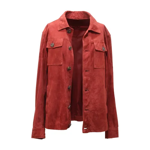 Jackets > Light Jackets - - Barba - Modalova