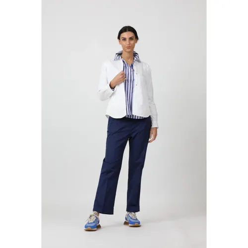 Trousers > Cropped Trousers - - Aspesi - Modalova